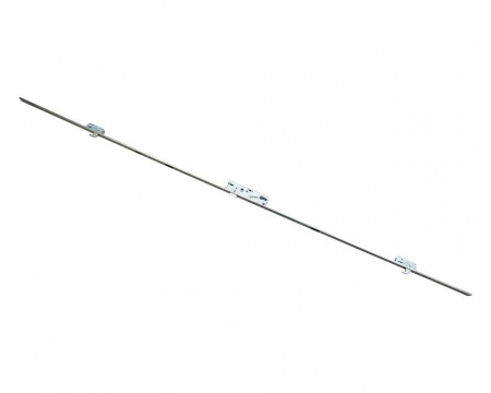 Замок многозапорный MAXBAR Compact, 2 доп. крюка №859 (от ручки, разд. штифт), 35-92-8 PZ, оцинк. U24-2170