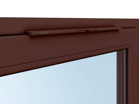 Клапан вентиляционный Air-Box Comfort, коричневый RAL8017