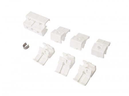 Тяга гибкая Elementis, 1250 мм белая