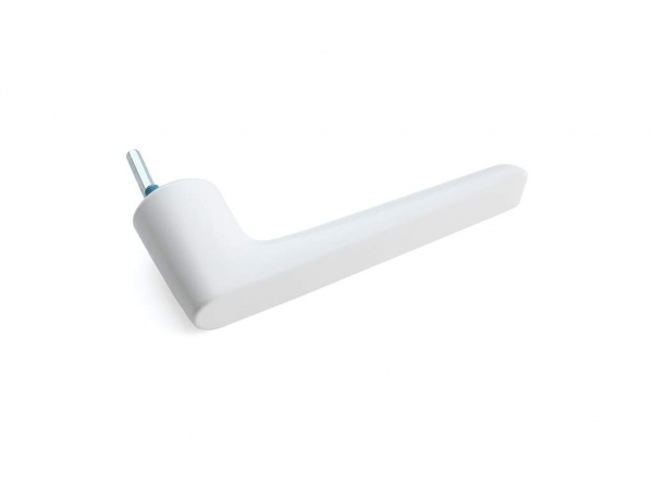 Ручка оконная NP Ultra, круглая, Европаз, белая RAL9010, 03961410
