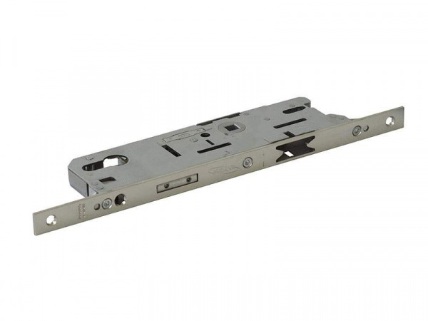 Замок однозапорный Maxbar 803PZ 40/16/92/8 никелированный без защелки