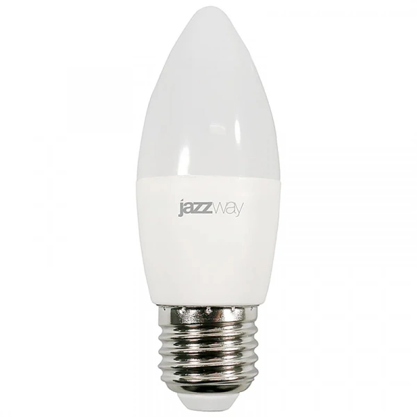 Лампа-свеча светодиодная PLED-SP C37, 7Вт, Е27, 5000К, 560Лм, JazzWay 1027849-2