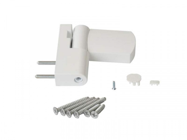 Петля дверная Maxbar PS 23 (17-20.5/85-31) RAL 9016 E, Белый