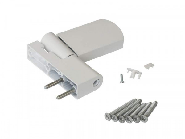 Петля дверная Maxbar PS 27 (17-20,5/105-42)  Белый RAL9016