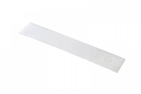 Пластина рихтовочная Bistrong 100x18x1 белая