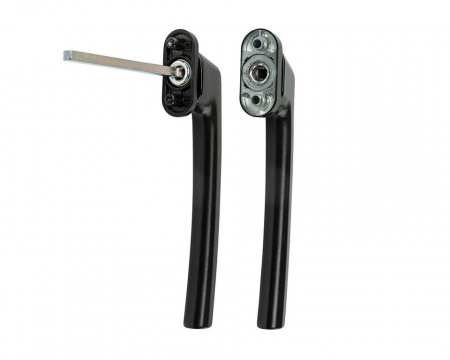 Гарнитур нажимной RotoLine Patio, 200 мм, штифт 135, черный матовый