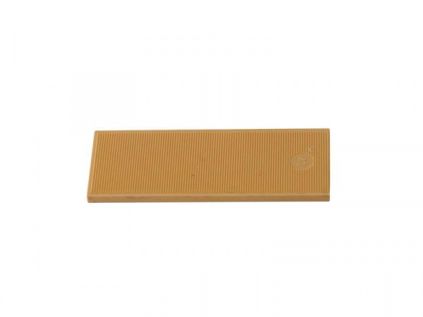 Пластина рихтовочная Bistrong 100x40x4 желтая