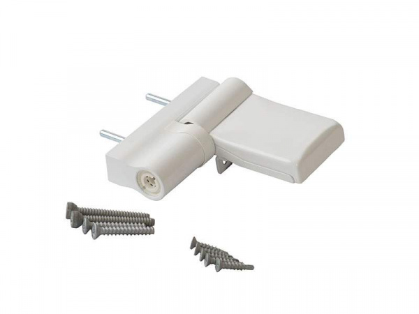 Петля Maxbar KT-N наплав 18-23мм Белый RAL9016