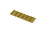 Пластина рихтовочная Bistrong 100x28x4 желтая