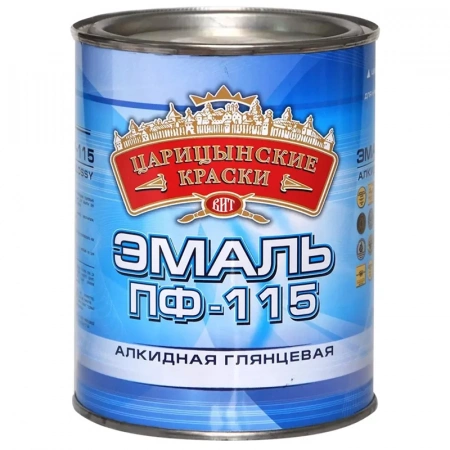 Эмаль Царицынские краски ПФ-115 универсальная, светло-голубая, 0.8 кг