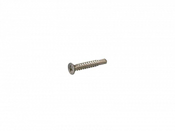 Шуруп c буром MAXBAR (саморез) 3,9х25 потайная головка оцинкованный 177SE39х25 без насечки