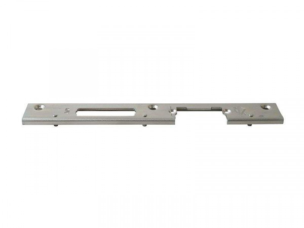 3456513 Планка ответная KFV под ригель и фалевую защелку левая (VEKA Topline AD 103.202/203; Softline AD 103.198/219; Topline 103.222/223)