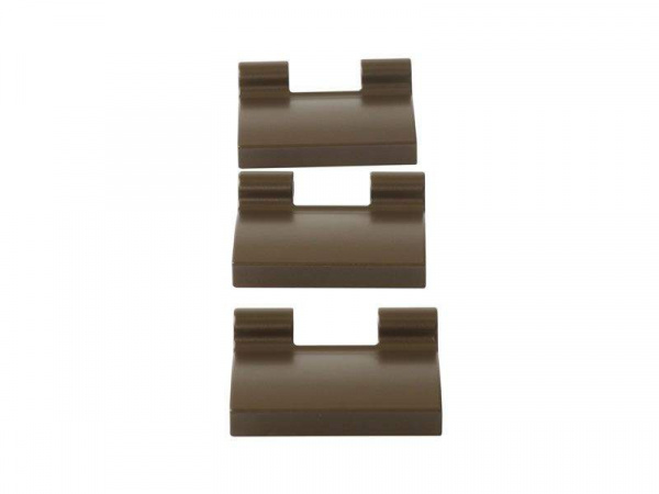Петля на створке 40мм FOLD /3 шт./, сред. бронза R05.3