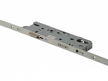 Замок Maxbar 3-х частный №856 привод от ручки F16/40/92/8мм, с 2 роликовыми цапфами L=900 мм