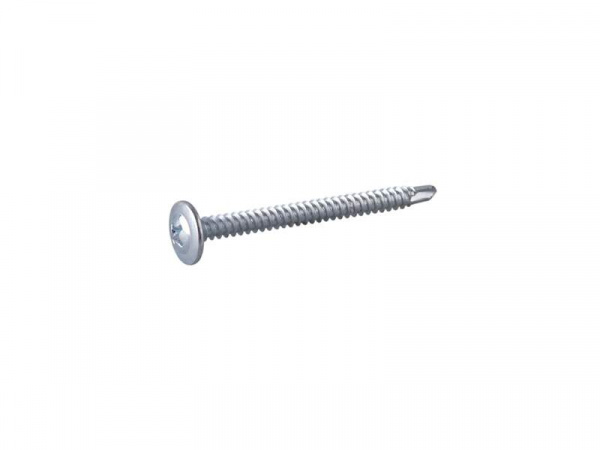 Саморез MAXBAR 4,2x50 с пресс-шайбой (сверло) ЭЛИТ без насечек (2000/500)