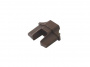 Накладка декоративная "Имитация под фрезу" Isabel с шурупом коричневая