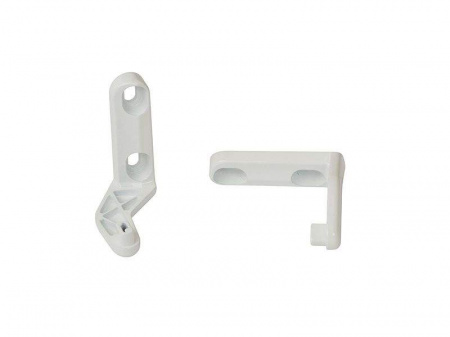 Кронштейн привода VARIA SLIM PLUS, стандартный, 2 детали, белый RAL9010, 05903410