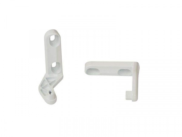 Кронштейн привода VARIA SLIM PLUS, стандартный, 2 детали, белый RAL9010, 05903410
