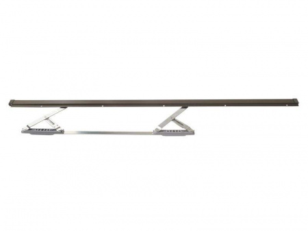Ножницы+направляющая на створке Internika HKS 160 S , 620-900, средняя бронза