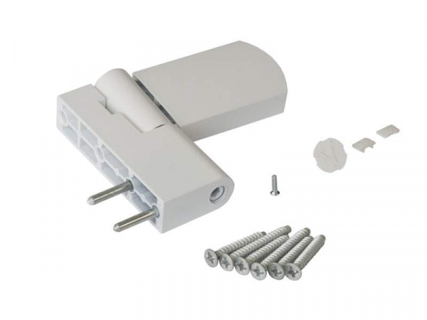 Петля дверная Maxbar PS27 (23-26,5/105-42) RAL9016 E, Белый