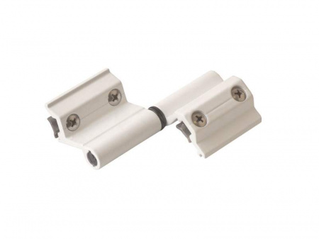 Петля поворотная оконная, Проведал, регулируемая +-1,2 mm, белая RAL9016