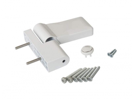 Петля дверная ELEMENTIS серия IQ-Plus 19-22 мм, Белый RAL9016