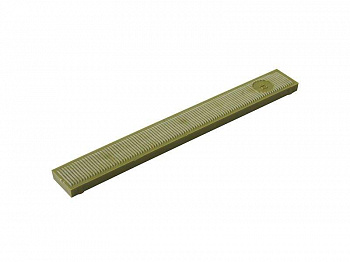 Пластина рихтовочная Bistrong 100x12x4 желтая