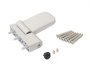 Петля дверная Maxbar 105NN, 16,5-19 мм, Серебристый RAL9006