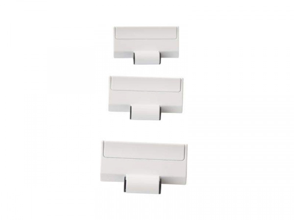 Петля на створке 30мм Patio FOLD Alu /3 шт./ белая