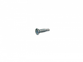 Шуруп c буром MAXBAR (саморез) 3,9x16, потайная головка (15000/1000), оцинкованный с насечками