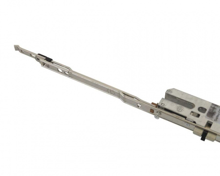 Замок многозапорный  G-TS MM с ригелем с 2 iS цапфами E92 PZ DM25 Цвет: серебро L=1.347 фикс.
