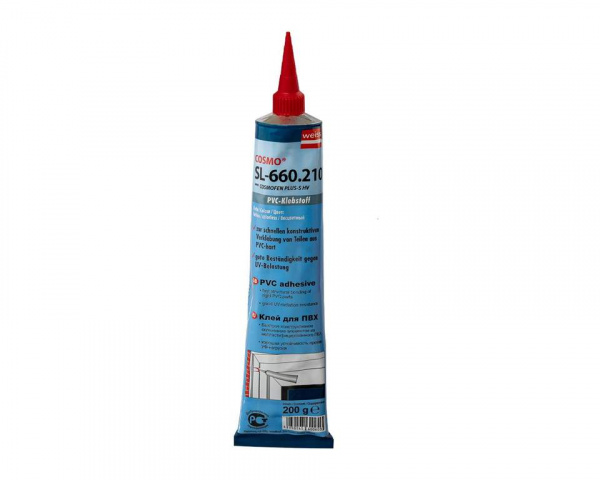 Cosmofen Plus HV беcцветный, 200 гр Клей ПВХ