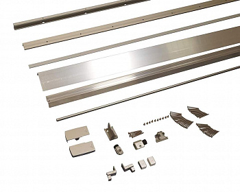 Комплект шин Patio Alversa ALU, 931-1080/2230 мм, неокрашенный