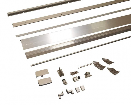 Комплект шин Patio Alversa ALU, 931-1080/2230 мм, неокрашенный