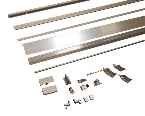 Комплект шин Patio Alversa ALU, 931-1080/2230 мм, неокрашенный