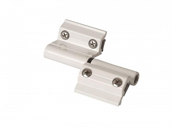 Петля поворотная оконная, Проведал, регулируемая +-1,2 mm, белая RAL9016
