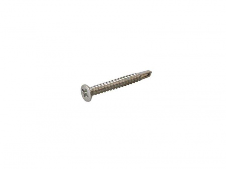 Шуруп c буром MAXBAR (саморез) 3,9x32, потайная головка оцинкованный 177SE39X32 без насечки