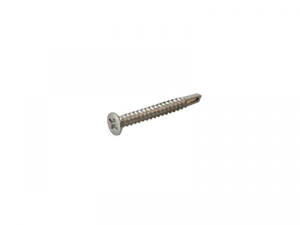 Шуруп c буром MAXBAR (саморез) 3,9x32, потайная головка оцинкованный 177SE39X32 без насечки