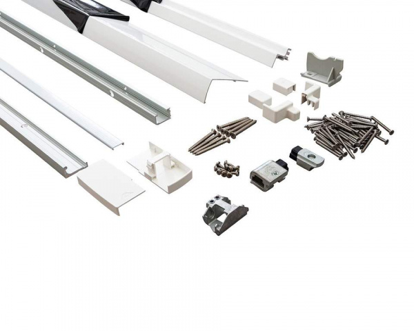 Комплект шин Patio Alversa ALU, 1081-1280/2630 мм, белый R07.2