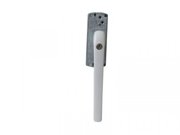 Ручка с ключом GS1000-HD, левая, белый RAL9010, 09739410N