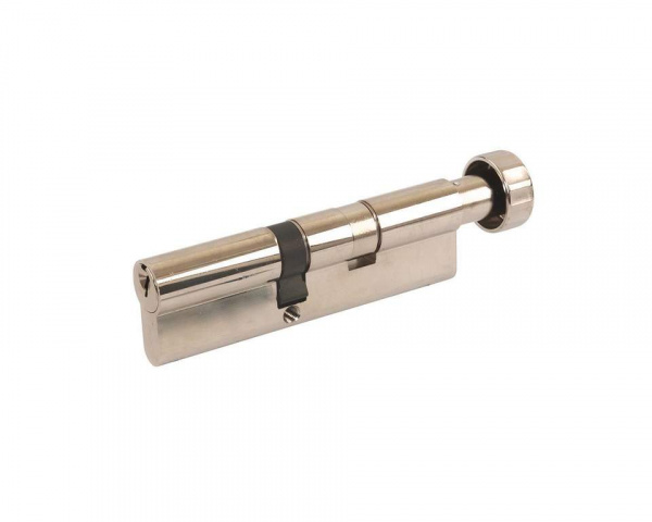 Цилиндр профильный MAXBAR с круглой ручкой C/K1 45 (ключ)/60(ручка), никелированный