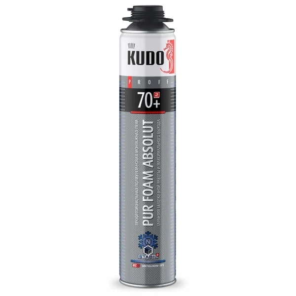 Пена монтажная полиуретановая зимняя ABSOLUT PROFF 70+ ARKTIKA NORD, KUDO