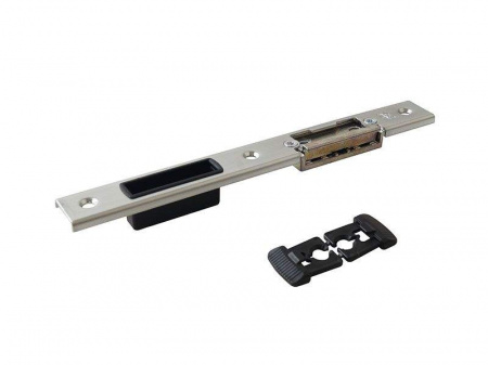 Планка ответная Maxbar для ригеля и защелки, регулируемая, левая, U24x5
