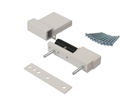 Петля дверная Elementis Compact, на 80кг., Белый RAL9016
