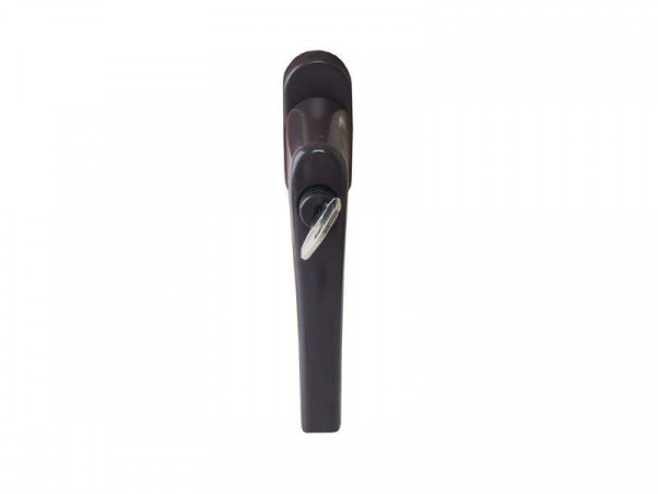 Ручка Rotoline с ключом без логотипа 35мм, коричневый RAL8019/коричневый R04.1