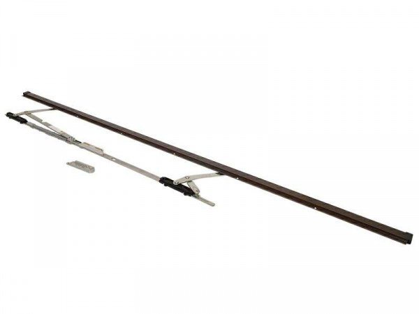 Ножницы+направляющая на створке Internika SP 901-1250 правые, коричневые