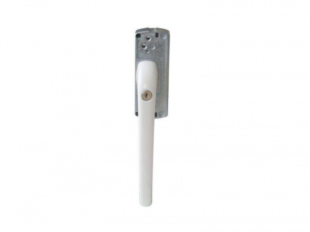 Ручка с ключом GS1000-HD, правая, белый RAL9010, 09738410N