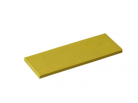 Пластина рихтовочная Bistrong 100x38x4 желтая