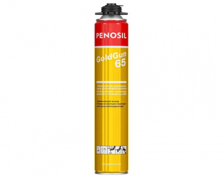 PENOSIL GoldGun 65 летняя, пистолетная монтажная пена для профессионалов