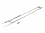 Ножницы с демпфером PS 1251-1650 мм, левые